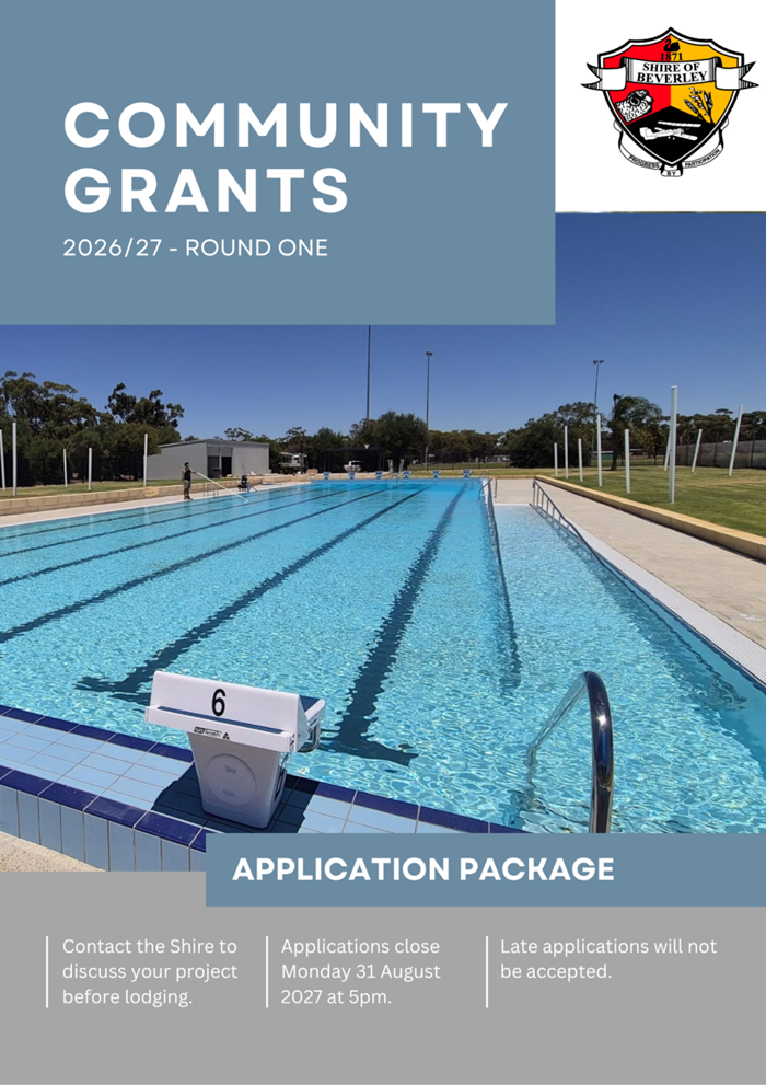 Image: Community Grants Open