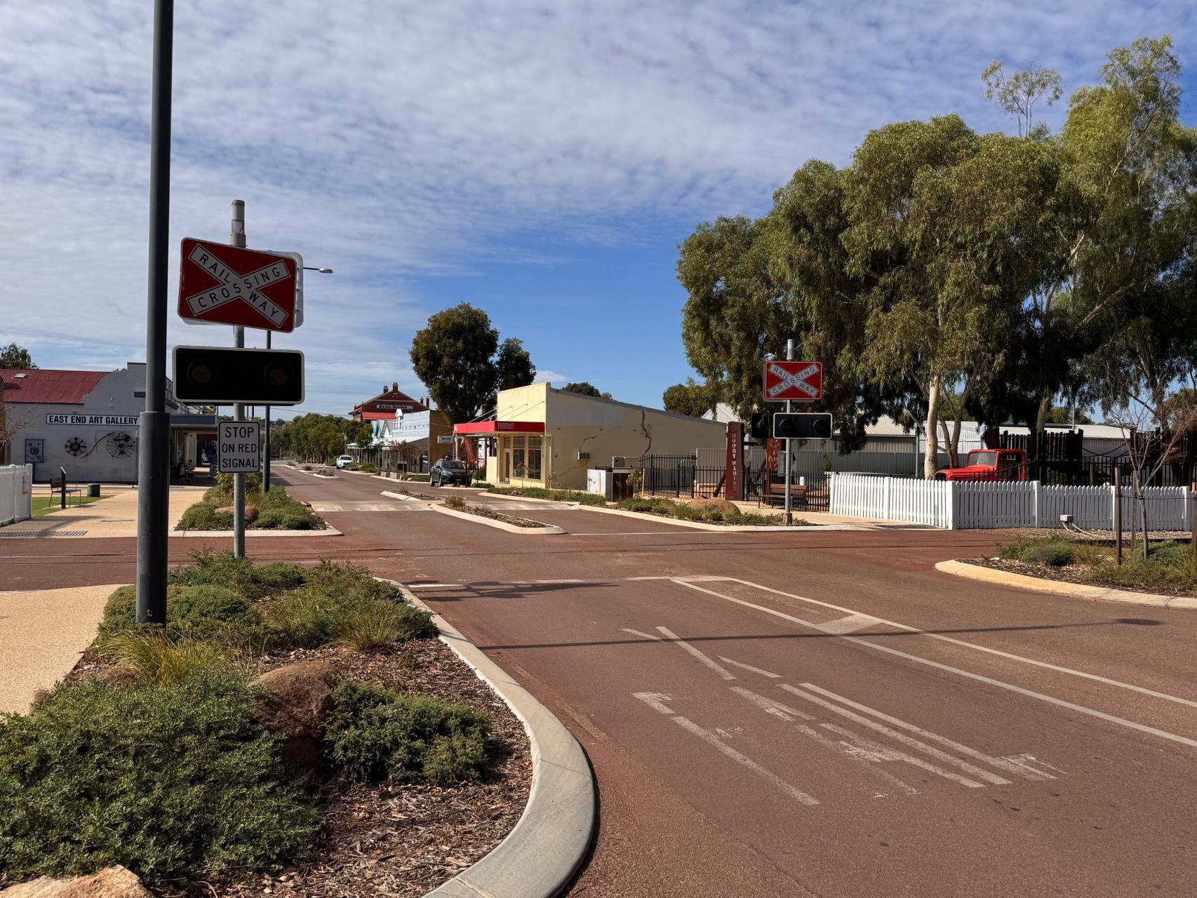 Vincent Street - Pedestrian Crossing Works over Rail Line